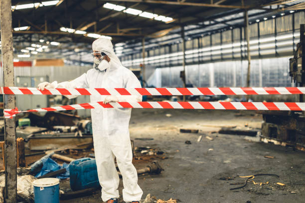 Professional Trauma Scene Cleanup technician working in Langley, SC